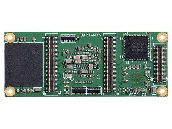 DART-MX6 bottom : NXP i.MX6 System on a Module