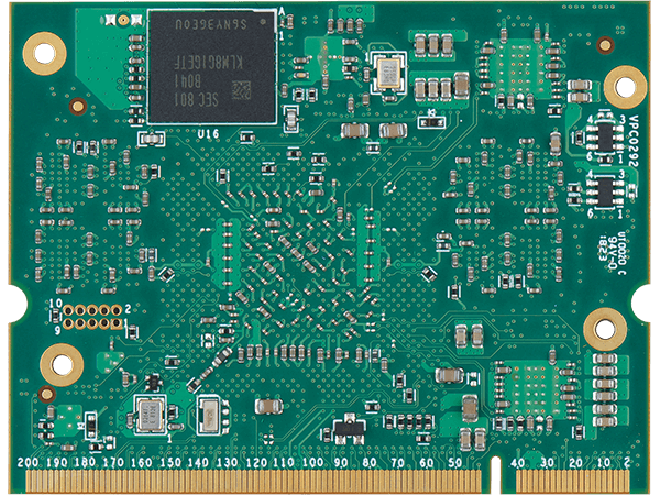 VAR-SOM-MX8 bottom : NXP i.MX8 System on a Module