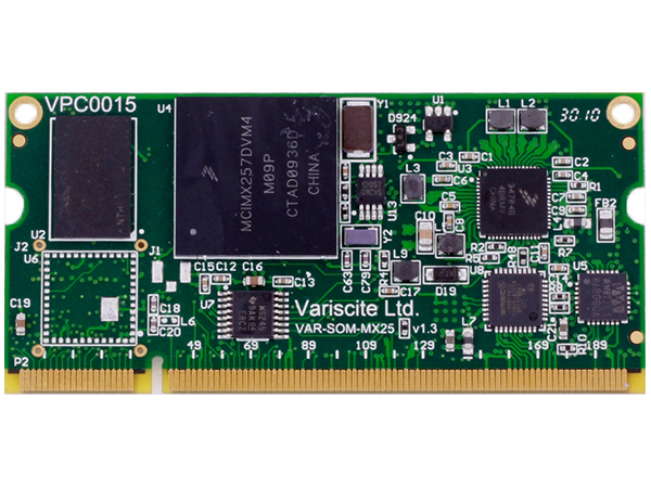 VAR-SOM-MX25: Freescale i.MX25 System on Module (SoM)