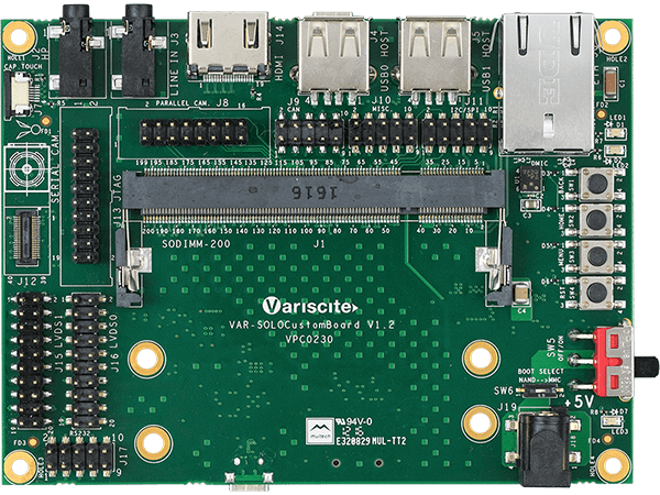 VAR-SOM-SOLO/DUAL ARM Single Board Computer
