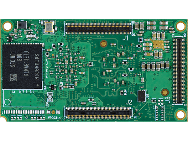 DART-MX8M-MINI bottom : NXP i.MX8M Mini System on a Module