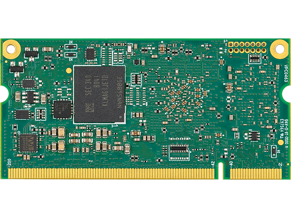 VAR-SOM-AM62P bottom : TI AM62Px System on a Module